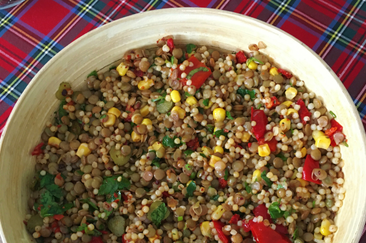 Bereketli ve Enfes: Mercimekli Kuskus Salatası
