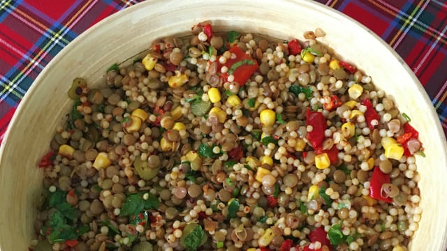 Bereketli ve Enfes: Mercimekli Kuskus Salatası