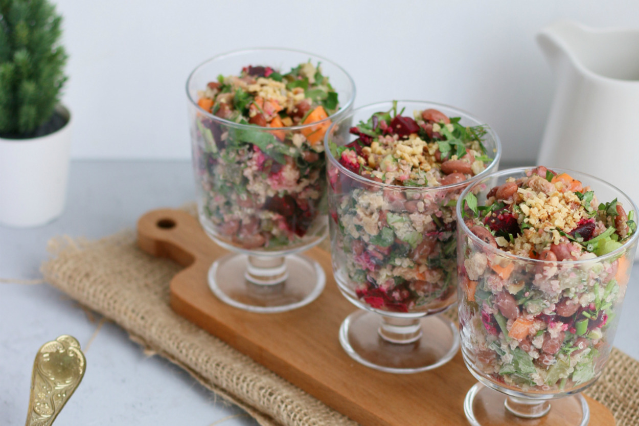 Glutensiz de Enfes Beslenilir: Kırmızı Fasulyeli Ton Balıklı Salata