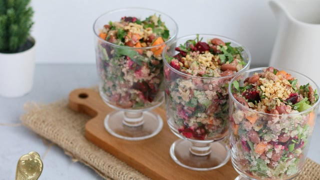 Glutensiz de Enfes Beslenilir: Kırmızı Fasulyeli Ton Balıklı Salata