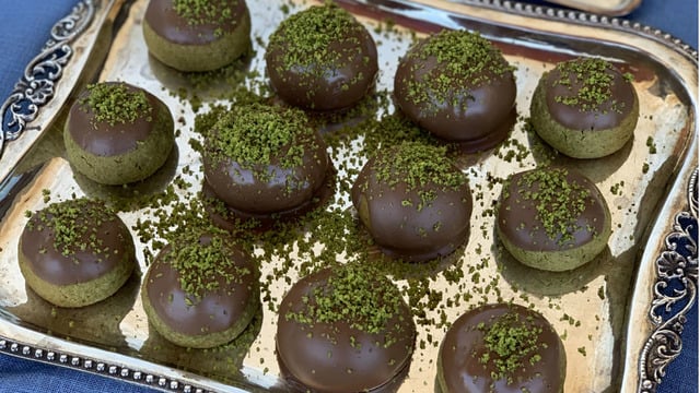 Baklava Lezzetinde: Şam Fıstıklı Kurabiye