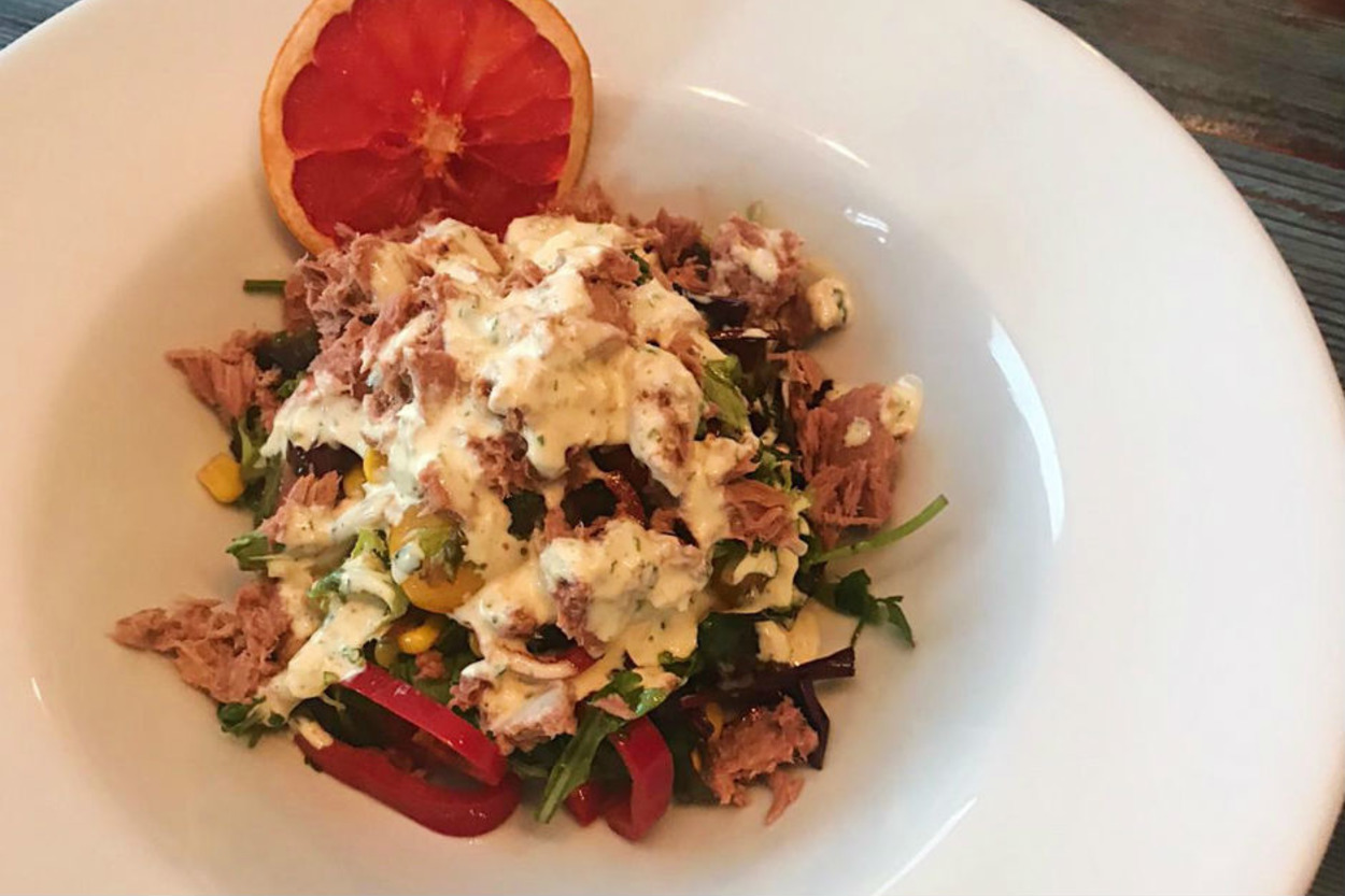 Proteini Bol: Vinigret Soslu Ton Balıklı Salata