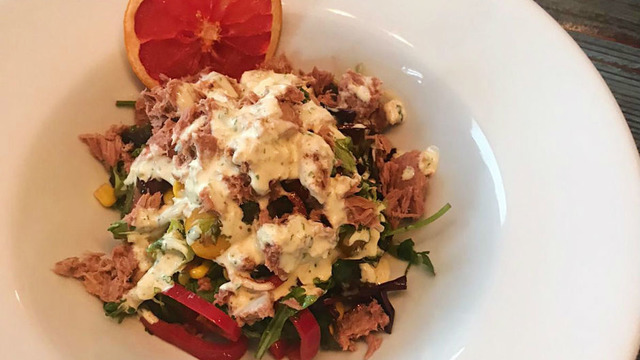 Proteini Bol: Vinigret Soslu Ton Balıklı Salata
