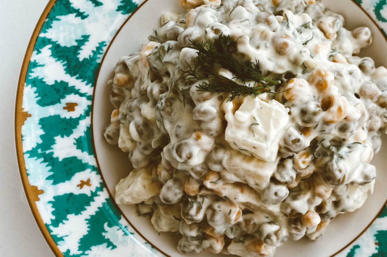 Makarna Salatasına Rakip Geldi: Bezelye Salatası