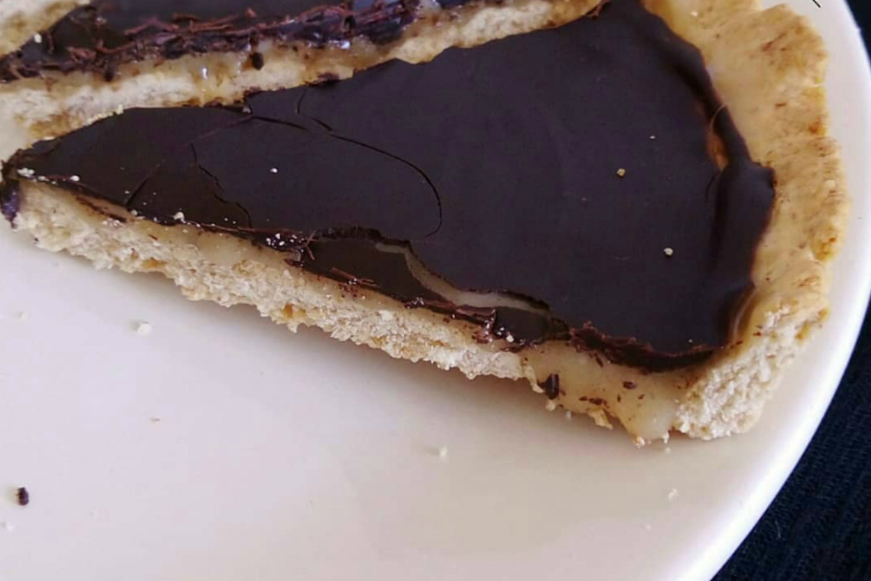 Enfes Uyum: Karamelli Çikolatalı Fit Tart