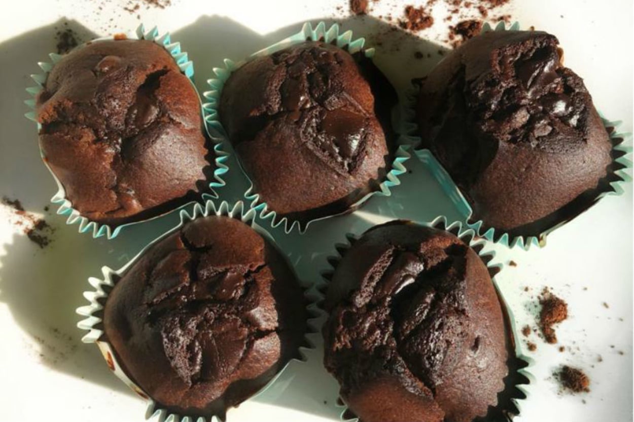Hem Leziz Hem Fit: Chocolate Cupcakes