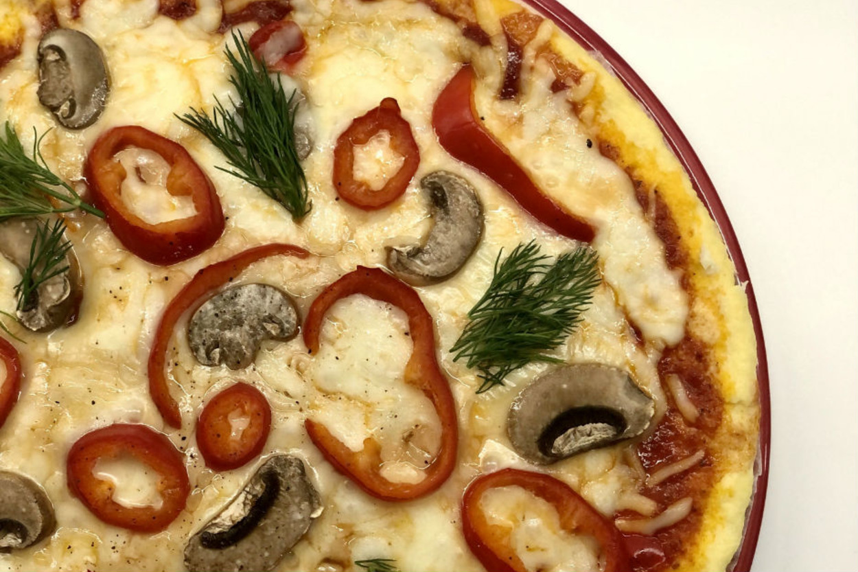Kalorisi Az: Karnabahar Pizza