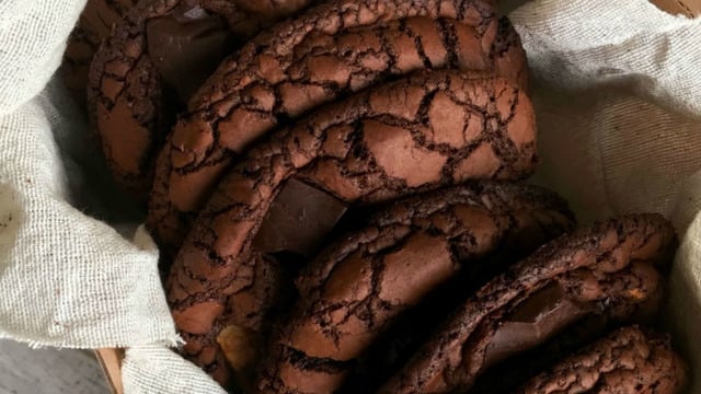 Çay Saatlerine: Pratik Brownie Kurabiye
