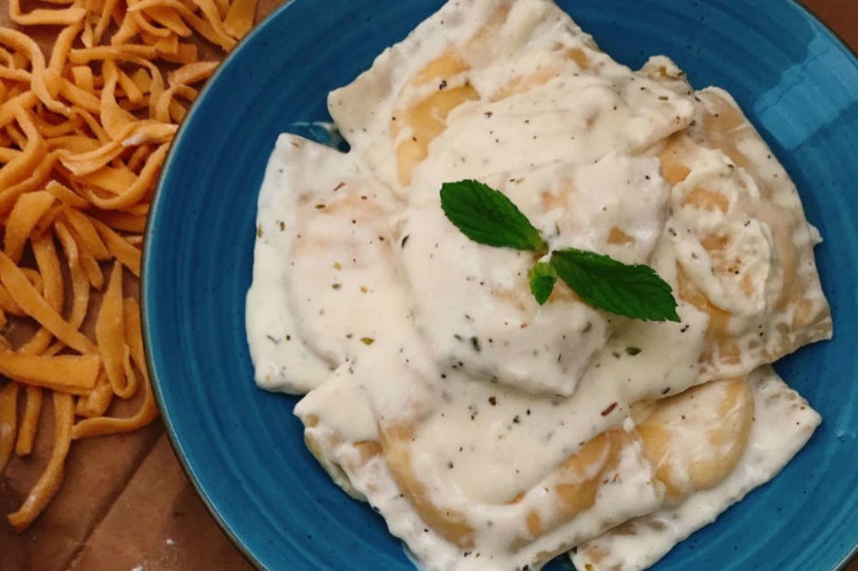 İtalya Deyince Akla Gelen: Kremalı Peynirli Ravioli