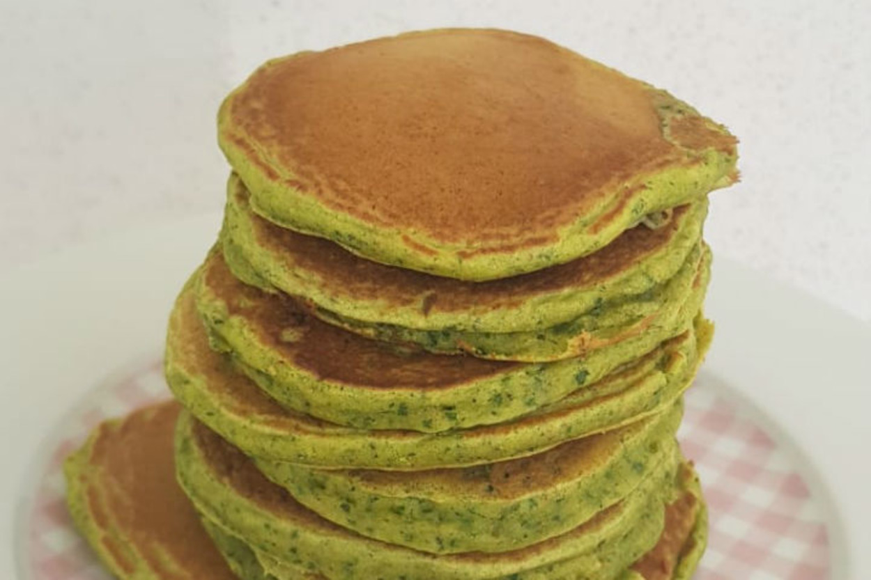 Hemen Hazır: Ispanaklı Pancake