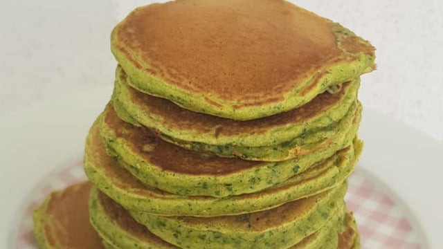 Hemen Hazır: Ispanaklı Pancake
