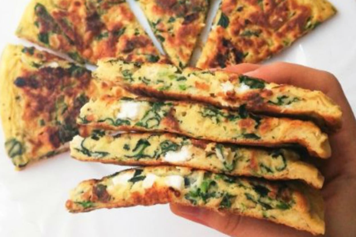 Diyette Olanlara Alternatif: Ispanaklı Fit Tava Böreği