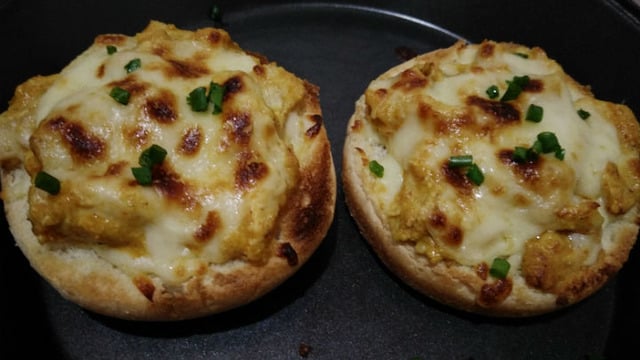 Pratik Öğün: Tavuklu Mini Pizza