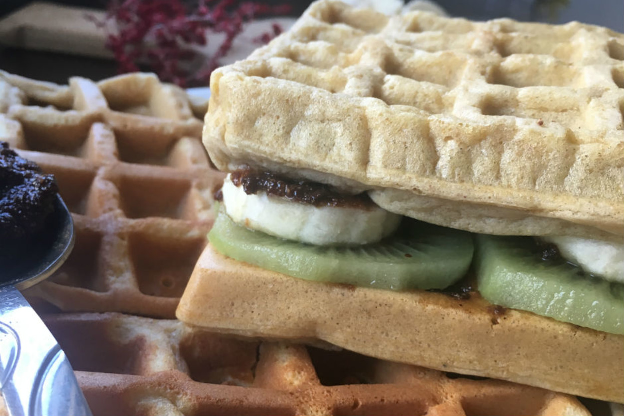 Sağlıklı ve Hafif: Siyez Unlu Fit Waffle