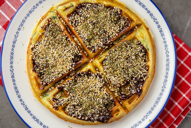 Ispanaklı Waffle Tarifi