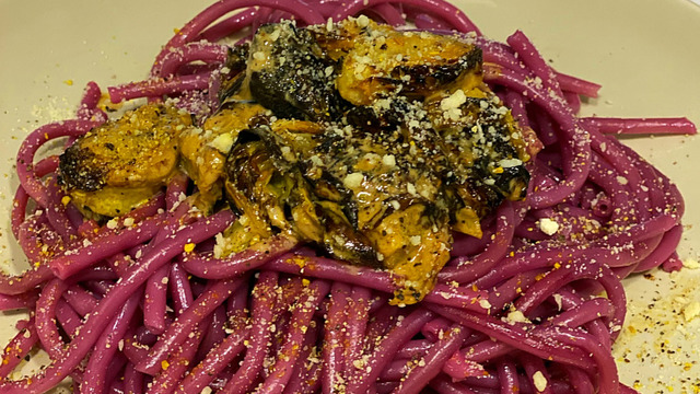 Renklerin Dansı: Brüksel Lahanalı Pembe Makarna