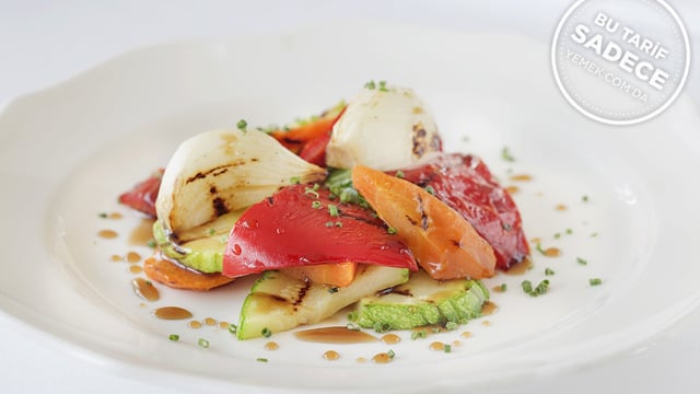 Raika Restaurant'tan: Nar Ekşili Izgara Sebze