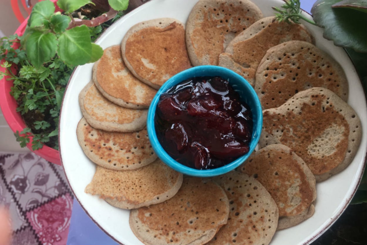 Rafine Şekersiz: Muzlu Pankek