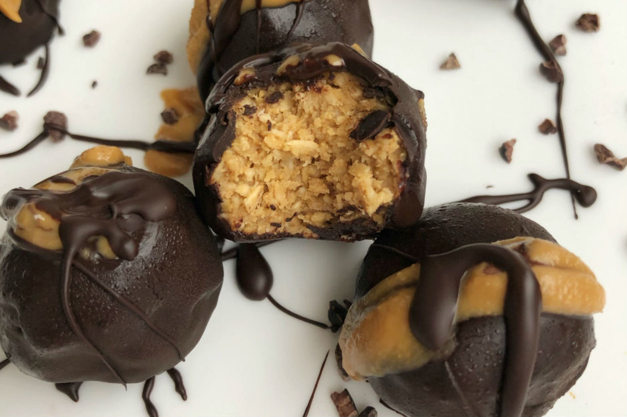 Sadece 4 Malzemeyle: Peanut Balls