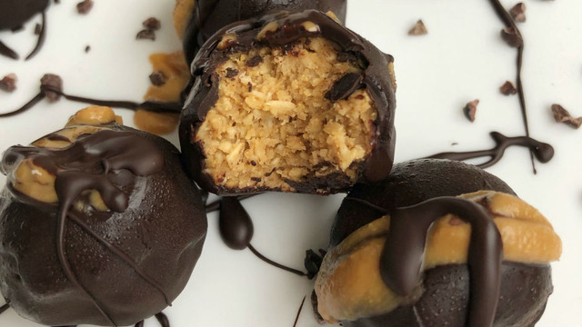 Sadece 4 Malzemeyle: Peanut Balls