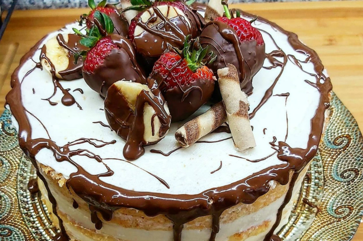 Enfes Kremasıyla: Naked Cake