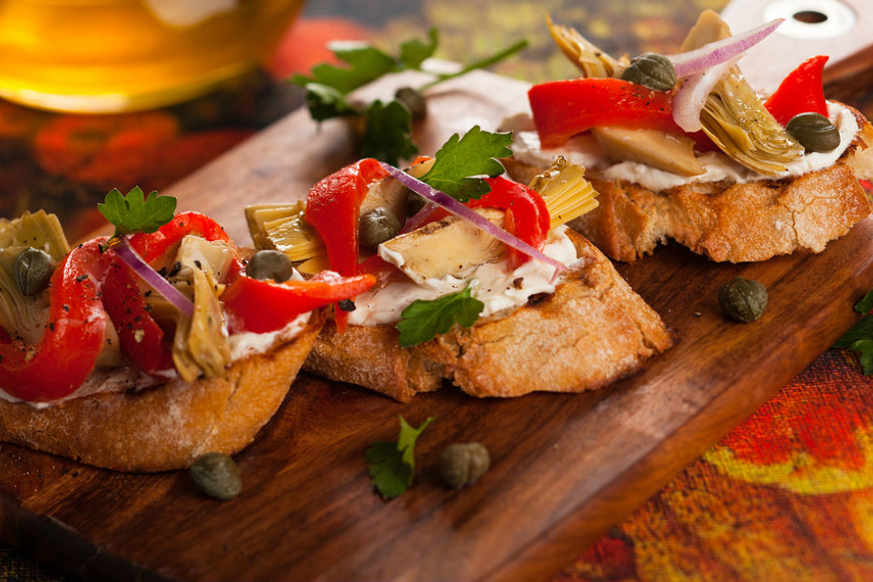 Tam Bir Leydi: Enginarlı Bruschetta