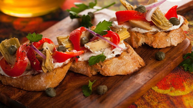 Tam Bir Leydi: Enginarlı Bruschetta