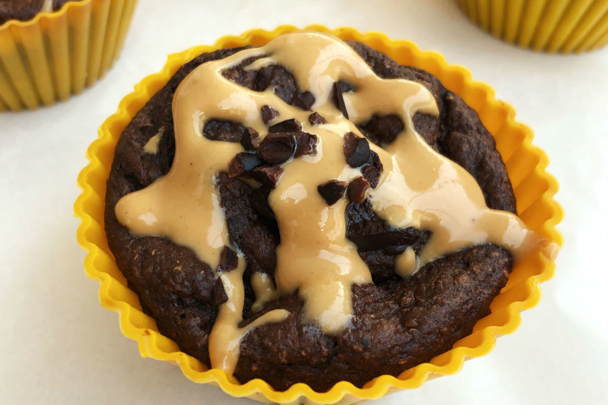 İlave Şekersiz: Muzlu Fit Muffin