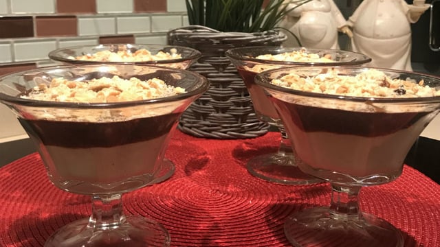 Çikolata Sevenlere: İki Renkli Mousse
