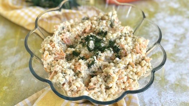Çok Hafif: Havuçlu Kuskus Salatası