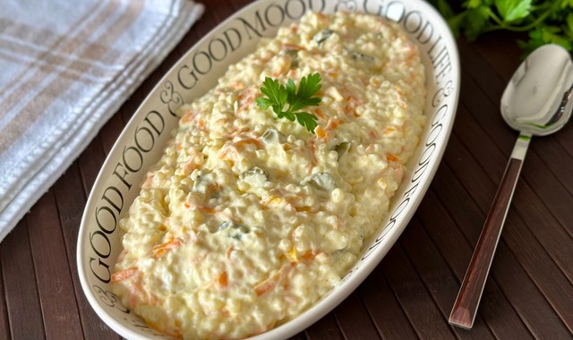 Her Sofraya Yakışır: Havuçlu Kuskus Mezesi