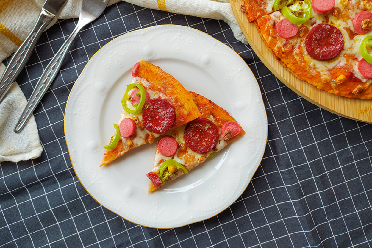 Çabucak Hazırlanan: Lavaştan Pizza