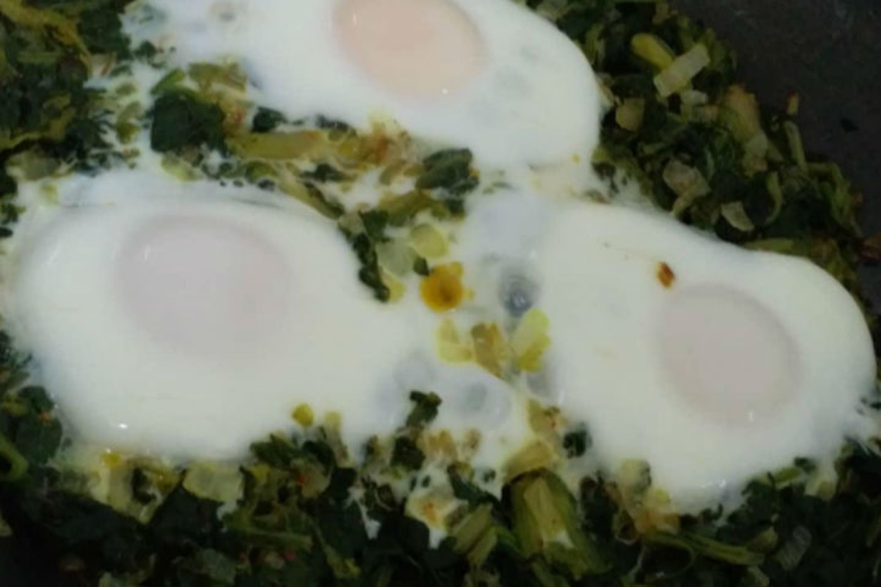 Lezzet Dolu: Ispanaklı Yumurta