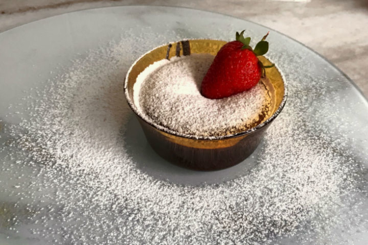 3 Malzemeyle: Çikolata Kremalı Sufle