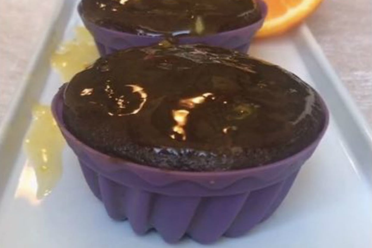 İlave Şeker Olmadan: Portakal Soslu Muffin