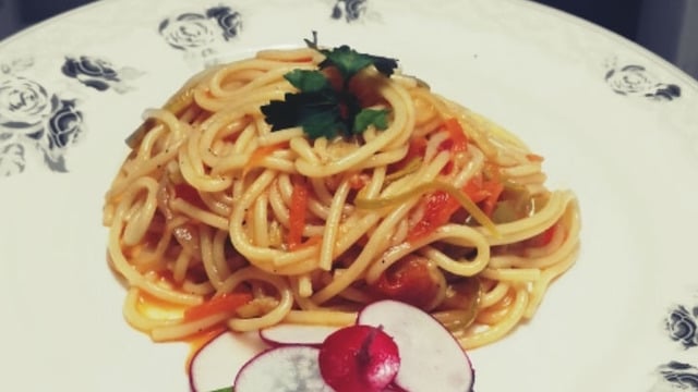 İştah Açan: Rengarenk Spagetti