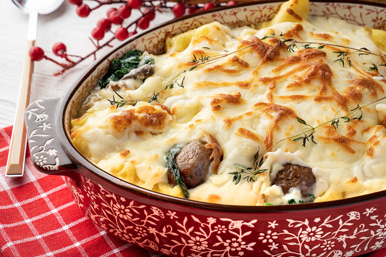 Böyle Bir Lezzet Yok: Sebzeli Gnocchi Graten