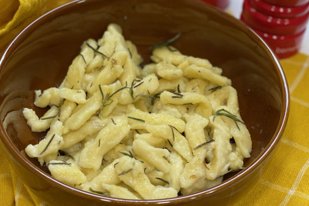 Bir Tür Alman Makarnası: Schupfnuldeln