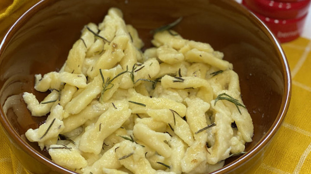 Bir Tür Alman Makarnası: Schupfnuldeln