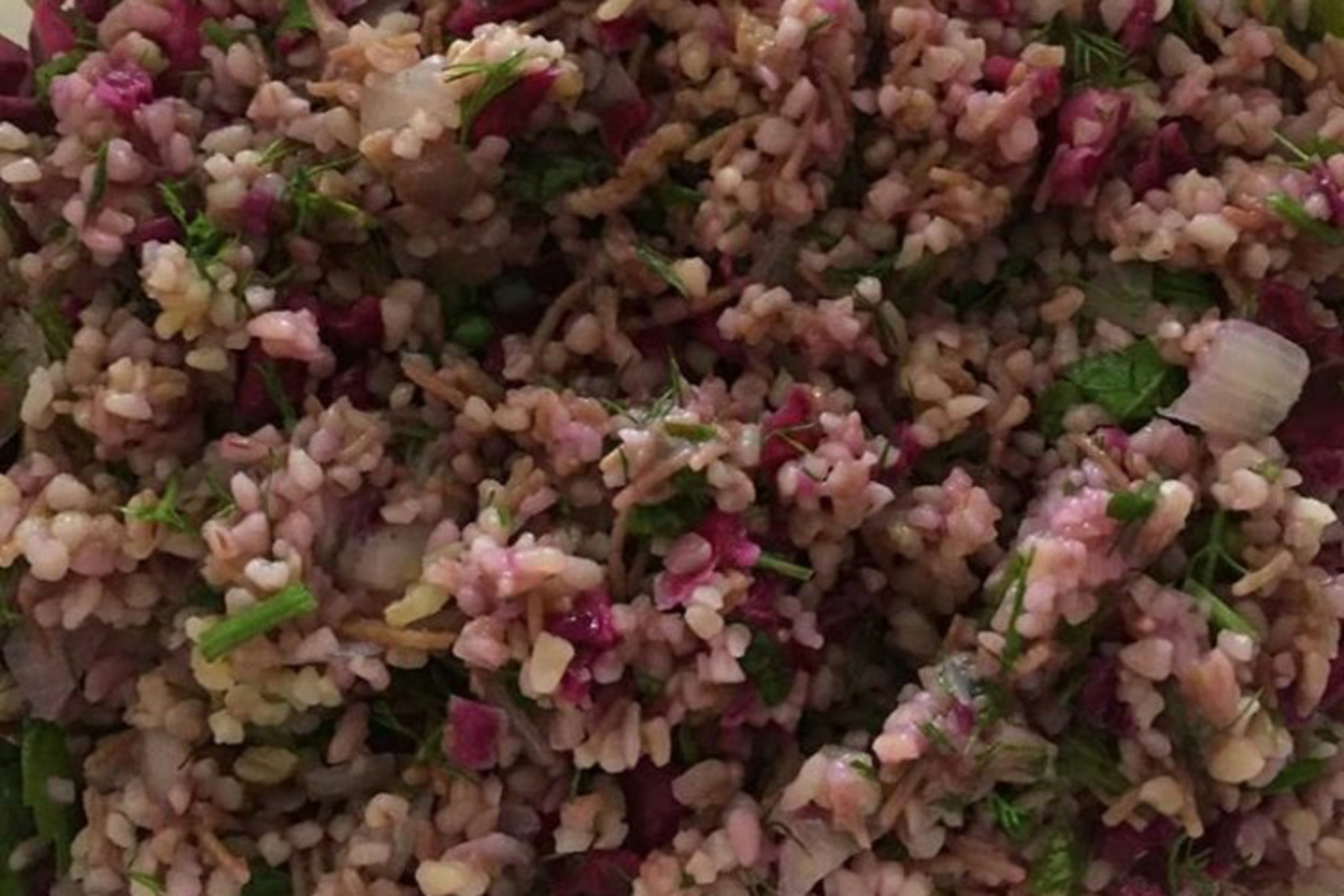 Bir de Böyle Deneyin: Kırmızı Lahanalı Kısır