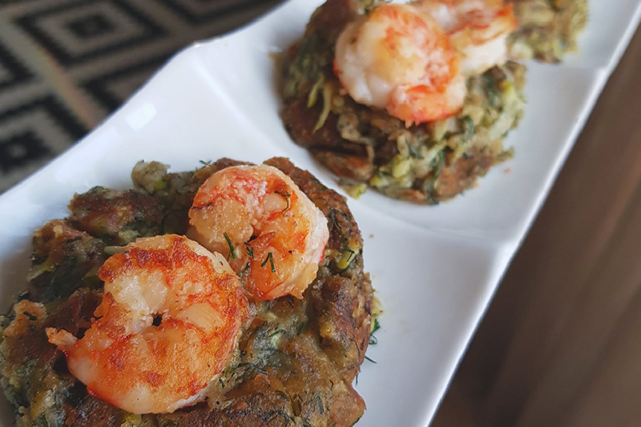 Leziz Bir Meze: Karides Mücver