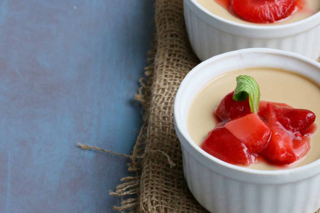 Hafif ve Fit: Rafine Şekersiz Panna Cotta