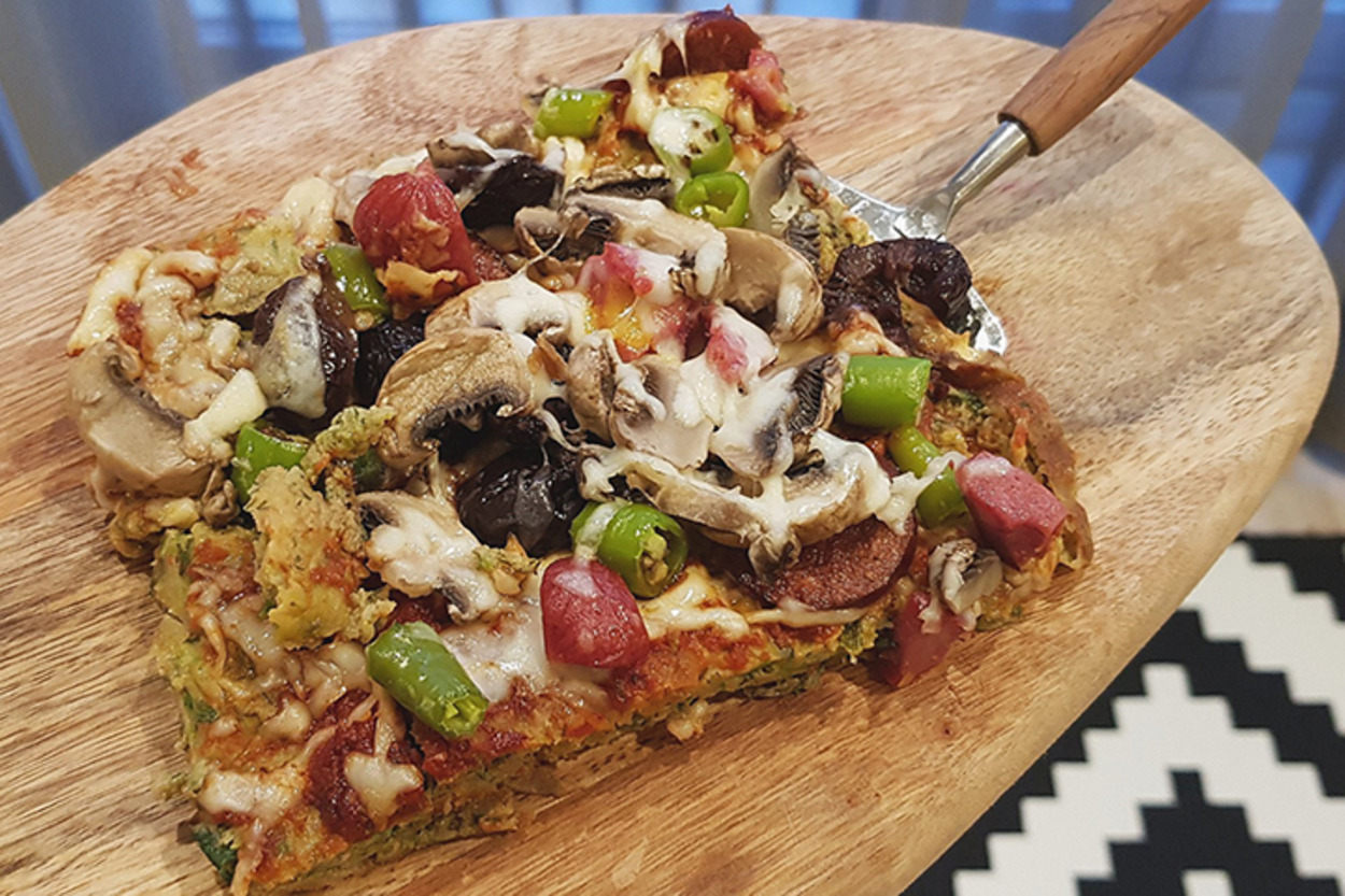Pişman Etmeyen: Karışık Fit Pizza