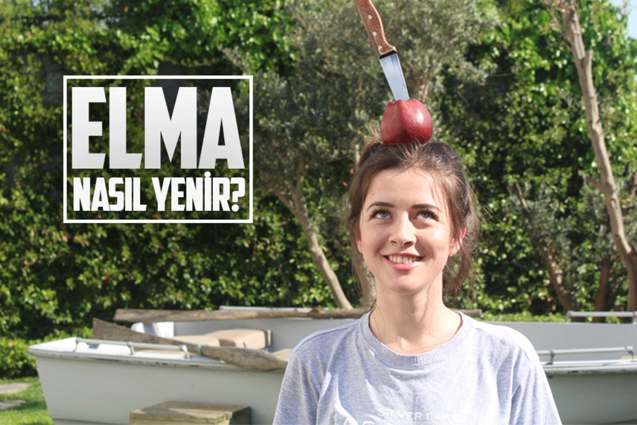 [VİDEO] Bugüne Kadar Hep Yanlış Yediniz: Elma Aslında Nasıl Yenir?