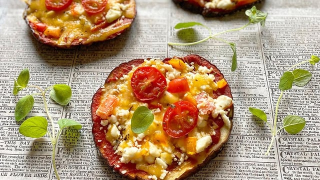 Bir Yaz Lezzeti: Patlıcan Pizza