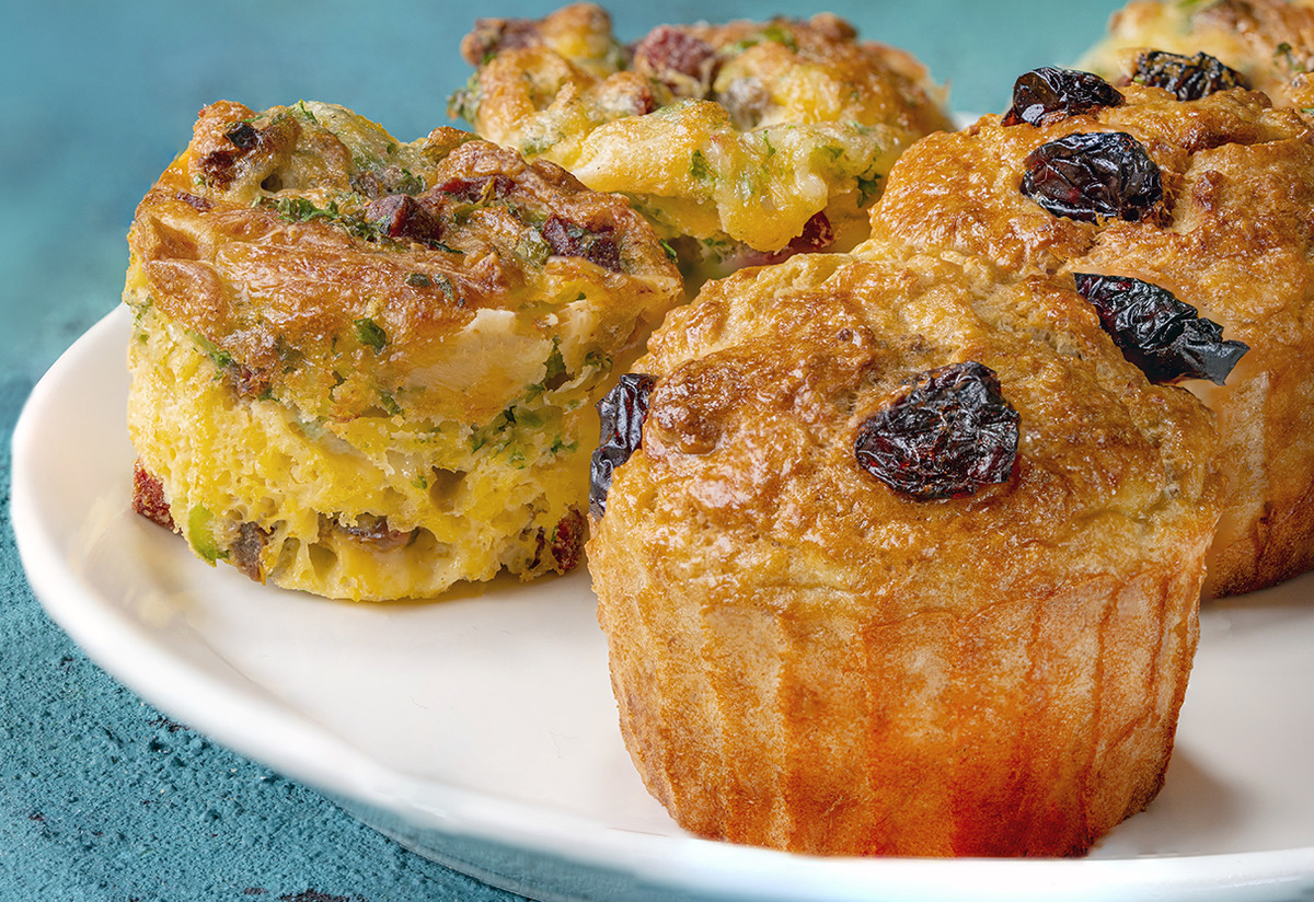 Kahvaltının Başrolü: Kahvaltılık Tatlı ve Tuzlu Muffin Tarifi