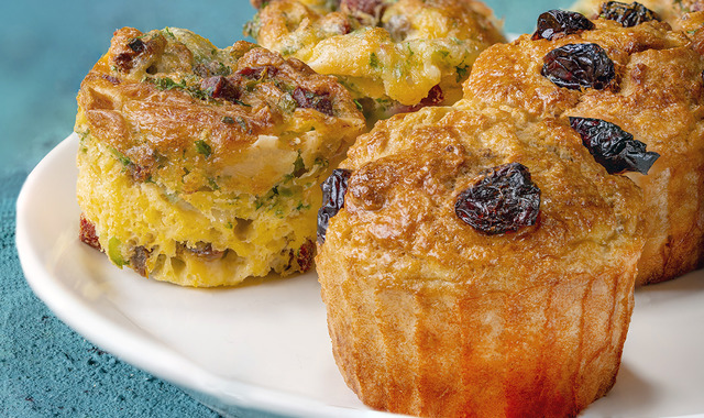 Kahvaltının Başrolü: Kahvaltılık Tatlı ve Tuzlu Muffin