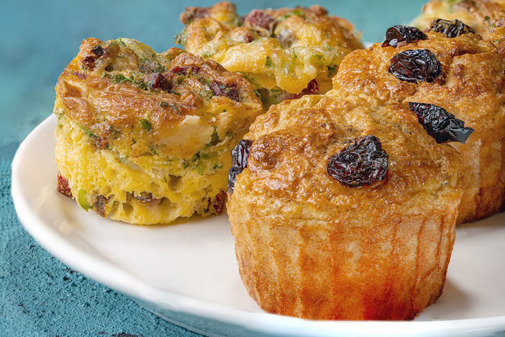 Kahvaltılık Tatlı ve Tuzlu Muffin Tarifi