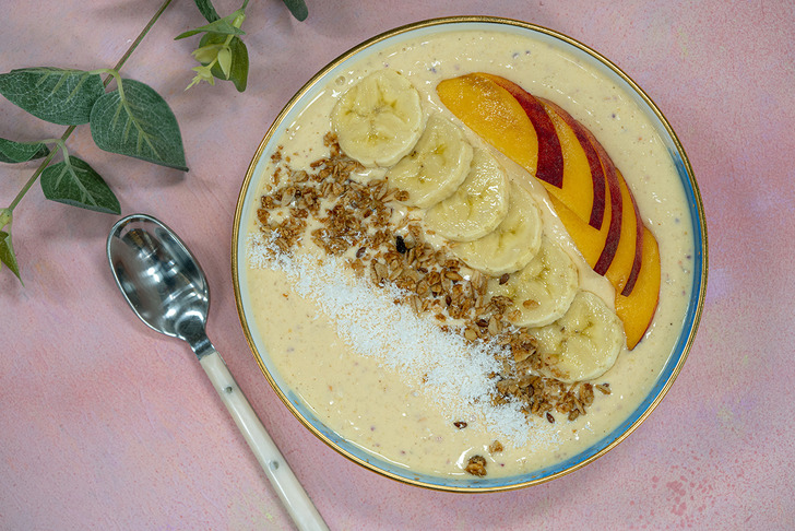 Şeftalili Smoothie Bowl Tarifi