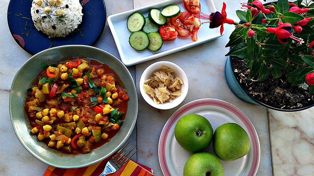 Hint Nohut Yemeği: Channa Masala
